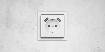 SCHUKO® USB-Steckdose bei Elektroanlagen Rolapp & Krüger GmbH in Ohrdruf