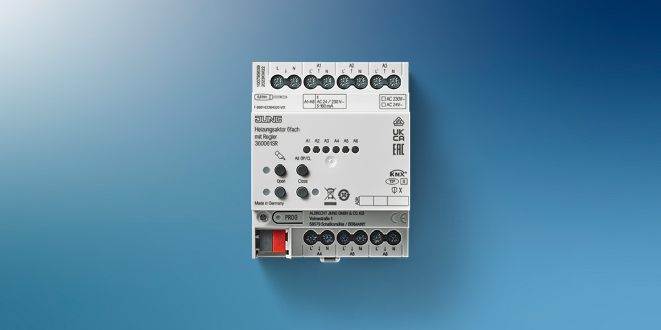KNX Heizungsaktor 6-fach bei Elektroanlagen Rolapp & Krüger GmbH in Ohrdruf