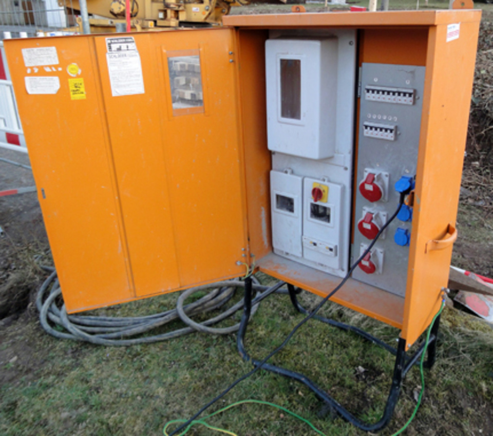 Baustromkasten bei Elektroanlagen Rolapp & Krüger GmbH in Ohrdruf