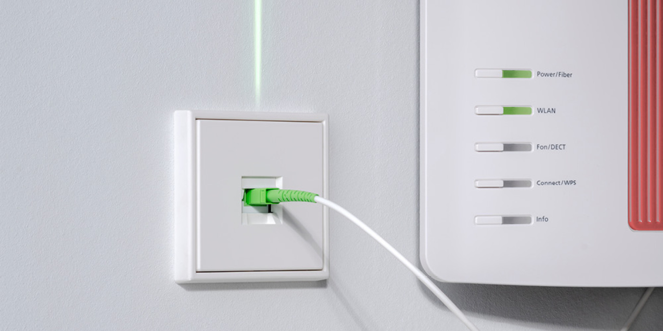 Die neuen Glasfaser-Anschlussdosen bei Elektroanlagen Rolapp & Krüger GmbH in Ohrdruf