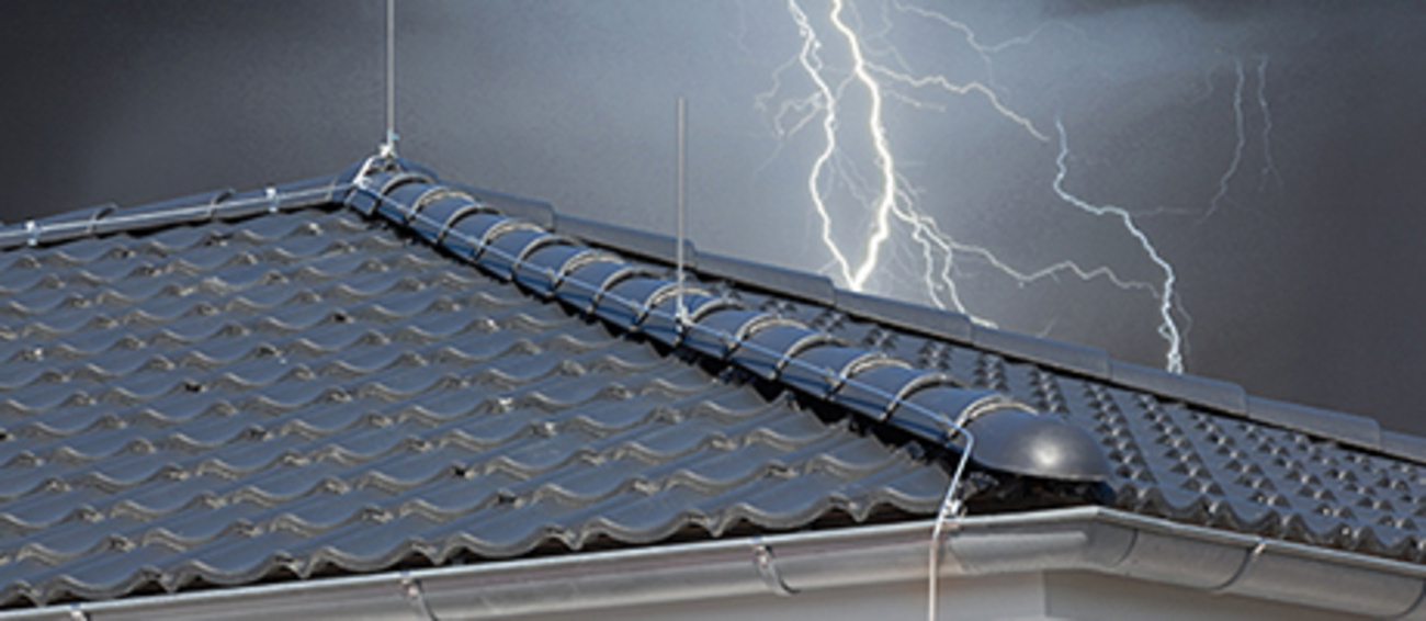 Äußerer Blitzschutz bei Elektroanlagen Rolapp & Krüger GmbH in Ohrdruf