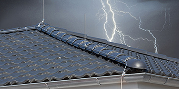 Äußerer Blitzschutz bei Elektroanlagen Rolapp & Krüger GmbH in Ohrdruf