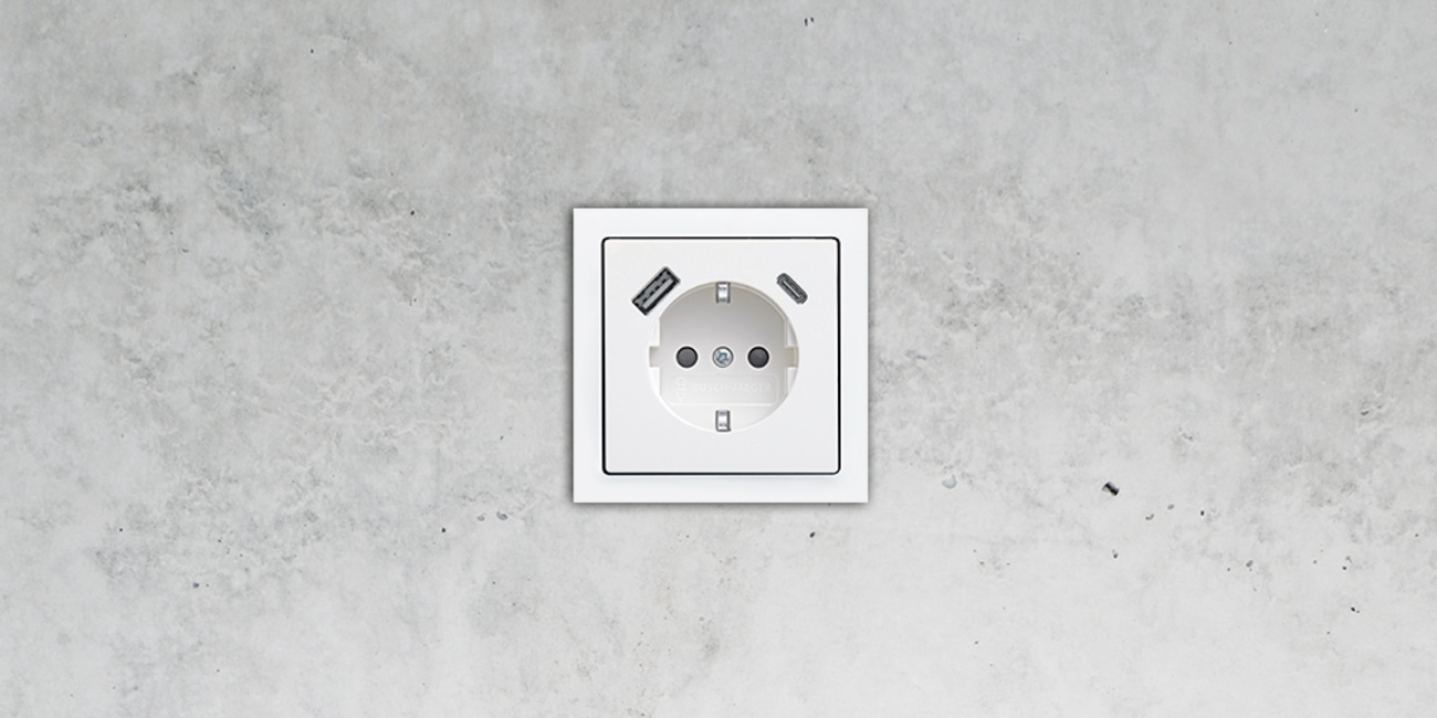 SCHUKO® USB-Steckdose bei Elektroanlagen Rolapp & Krüger GmbH in Ohrdruf