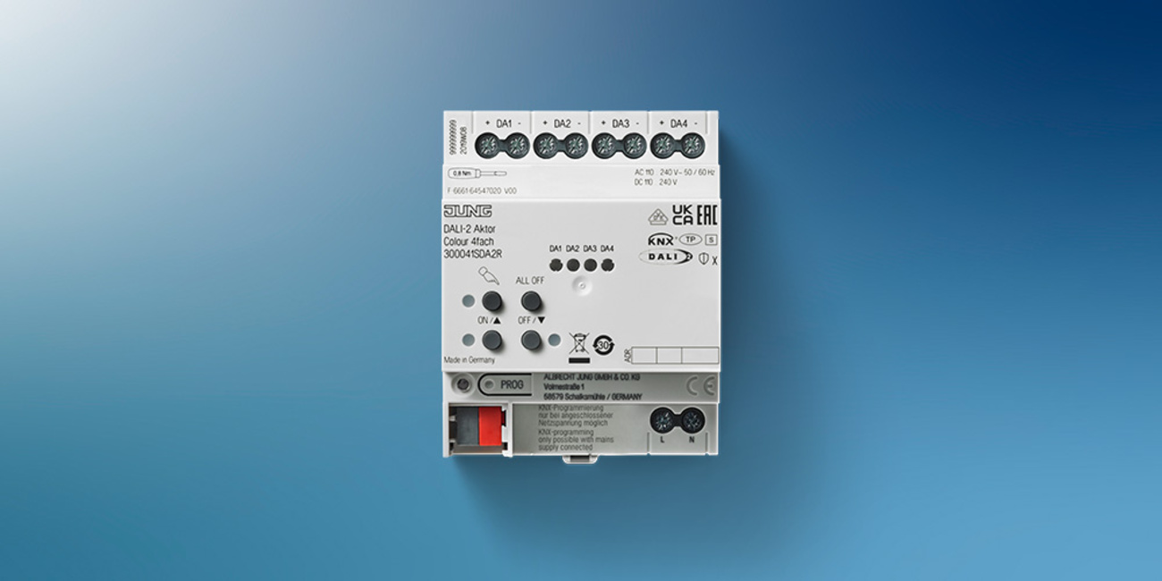 KNX DALI 2 Gateway Colour bei Elektroanlagen Rolapp & Krüger GmbH in Ohrdruf